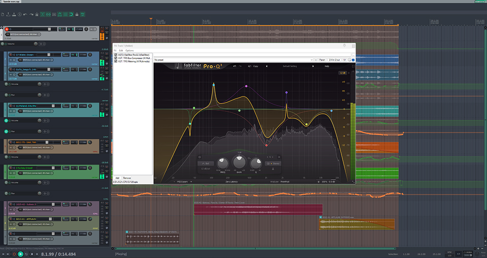 logiciel et plugins de production audio