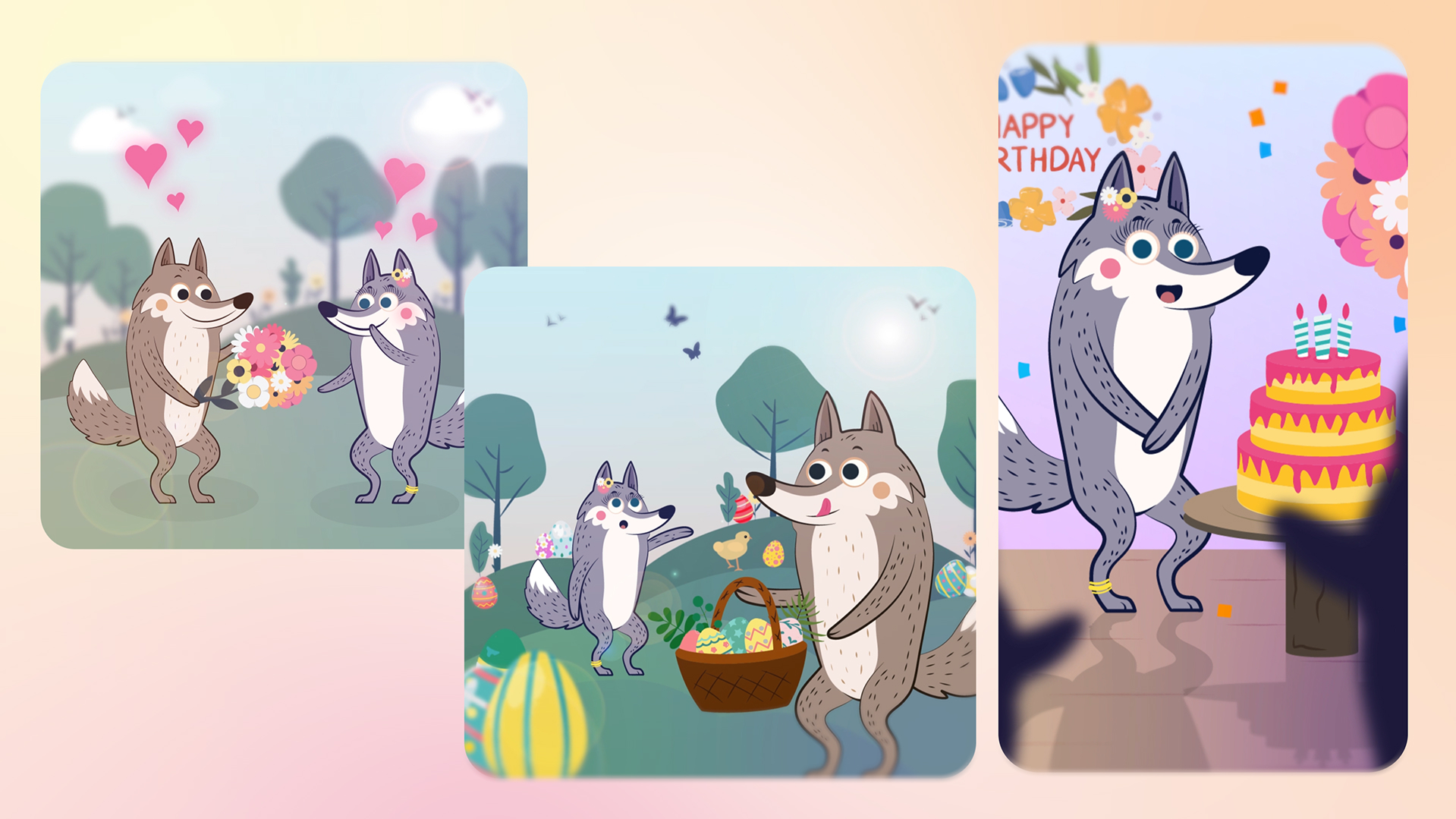 Site web mariage theme floral.