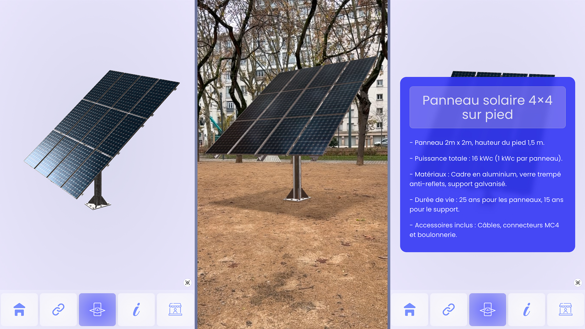 Application VR pour décorer son intérieur.