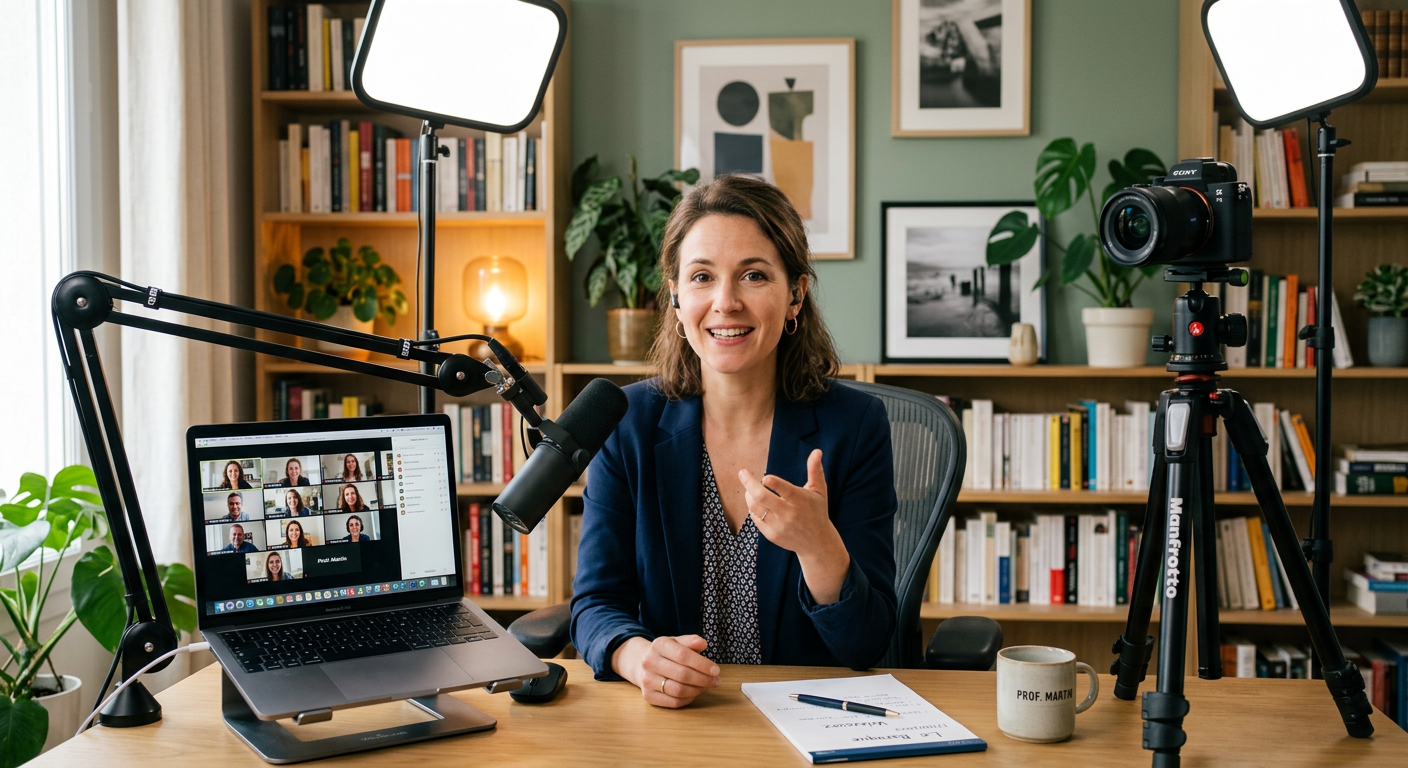 installation de setup visioconférence