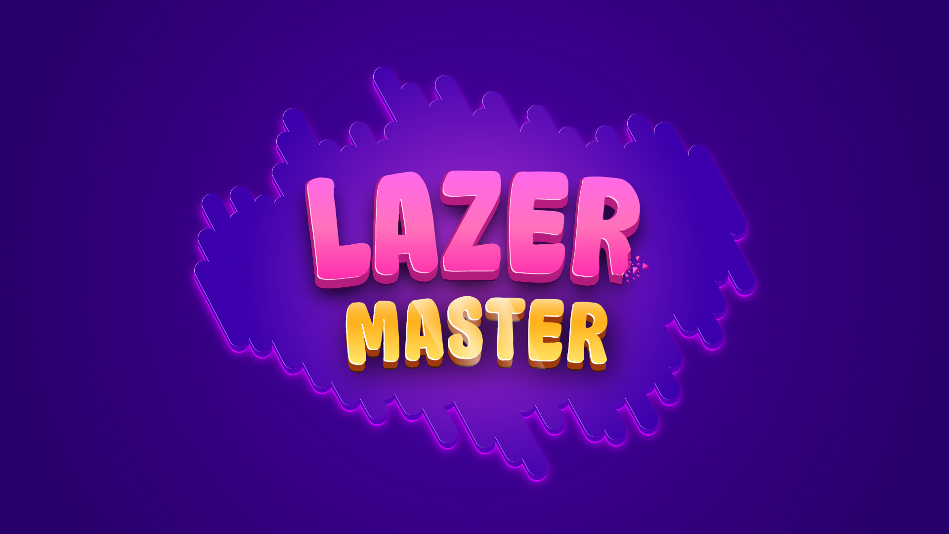 Logo avec effet 3D d’un jeu vidéo