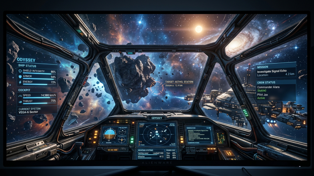 Jeu ultraéaliste sur Unreal Engine.