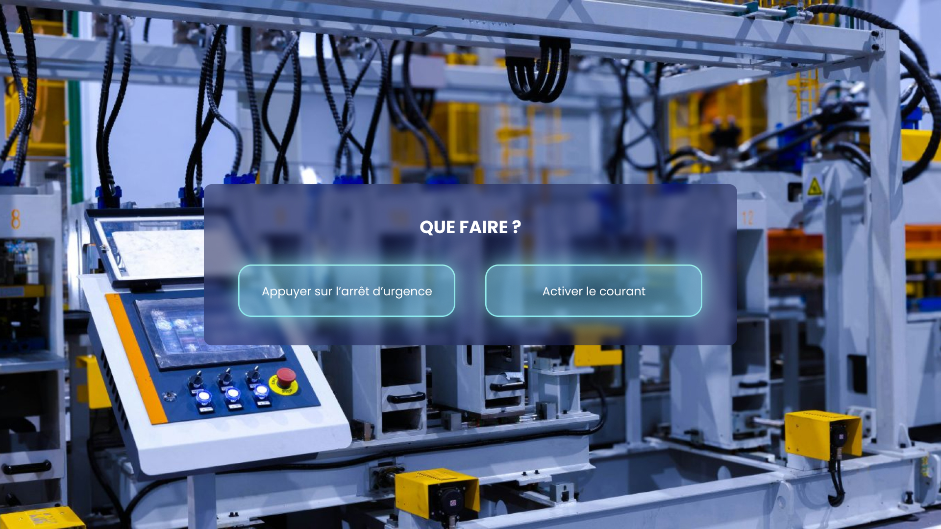 Outil e-learning de vidéo interactive.