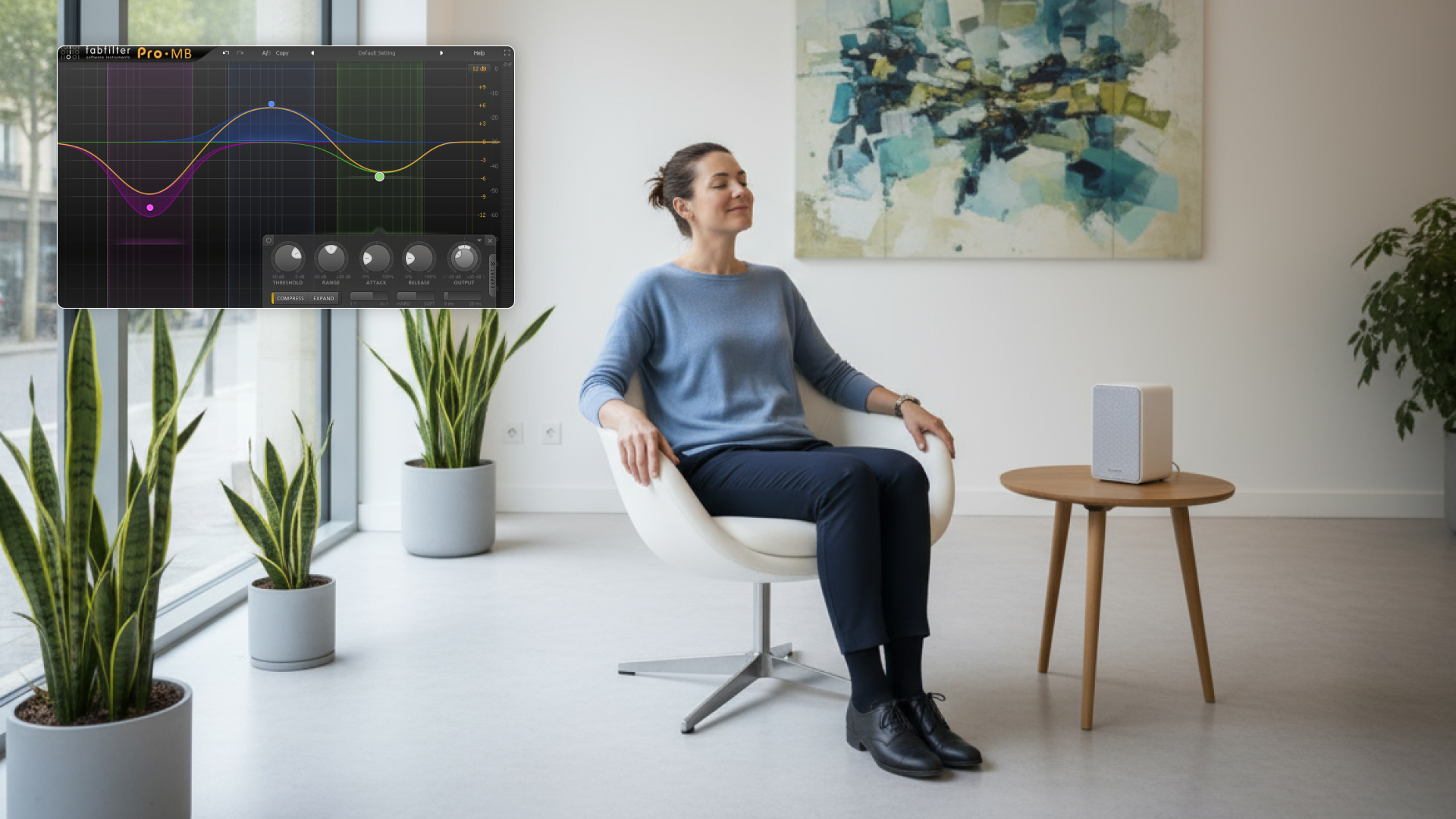 Ecoute musicale calme et sereine