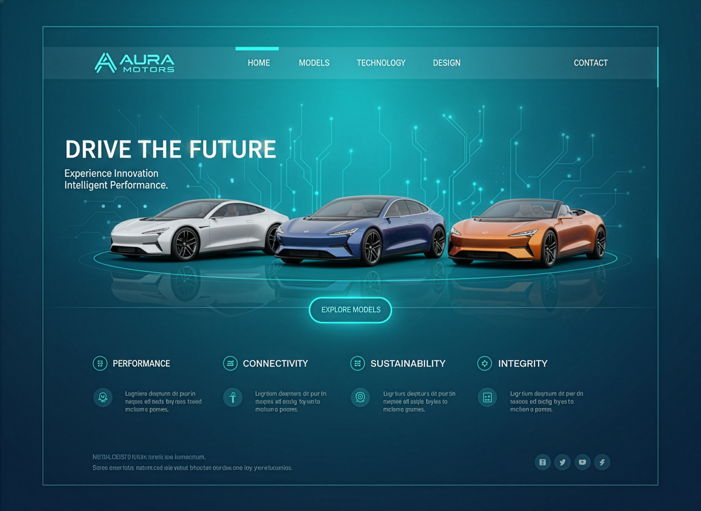 Site web de présentation d’une solution gaming.